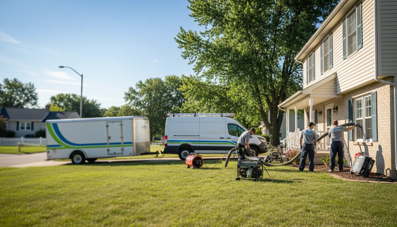 Flooded Basement Restoration And Cleanup With Repair in Marenisco, MI near me